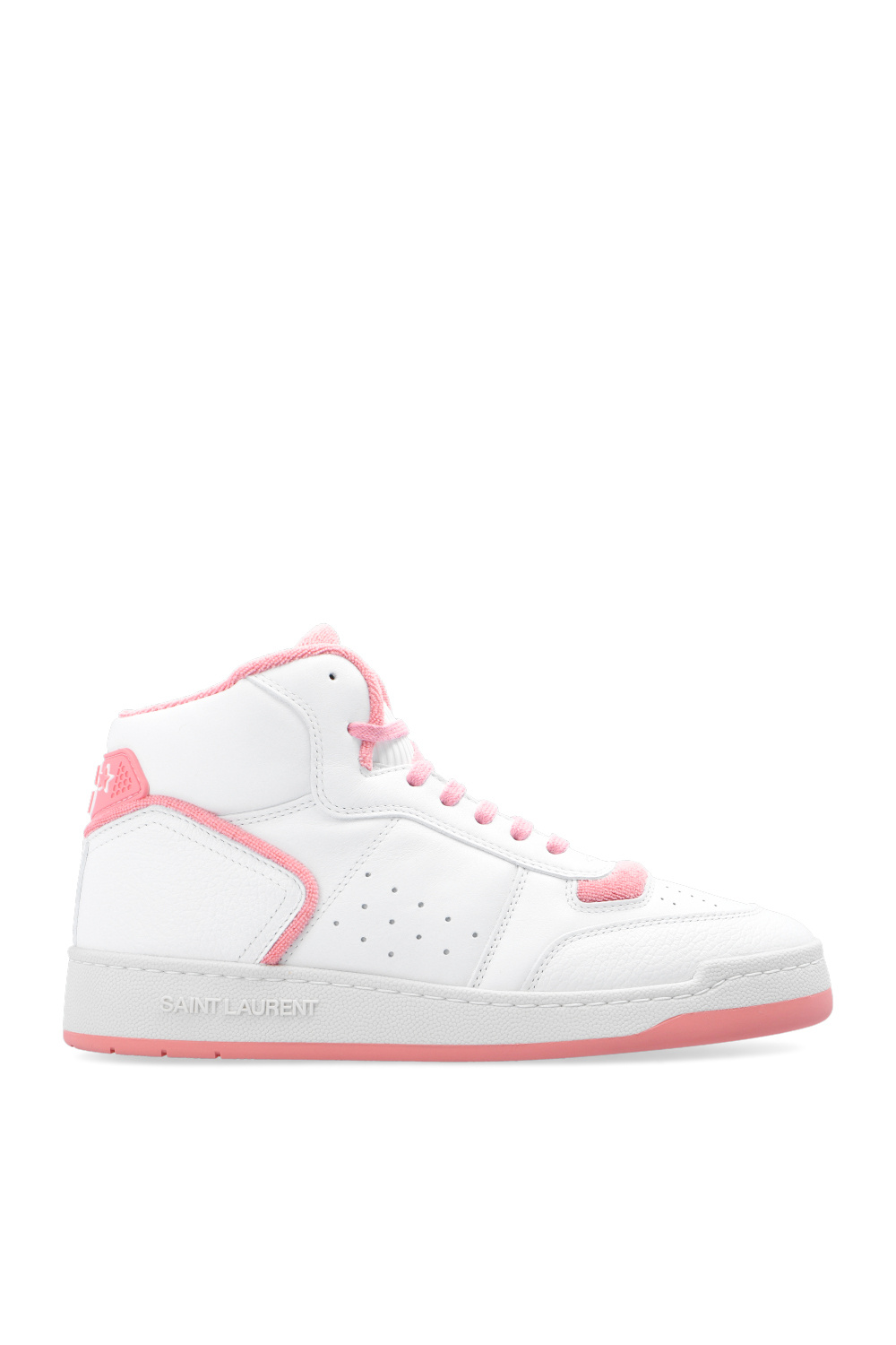 Saint laurent best sale pink sneakers